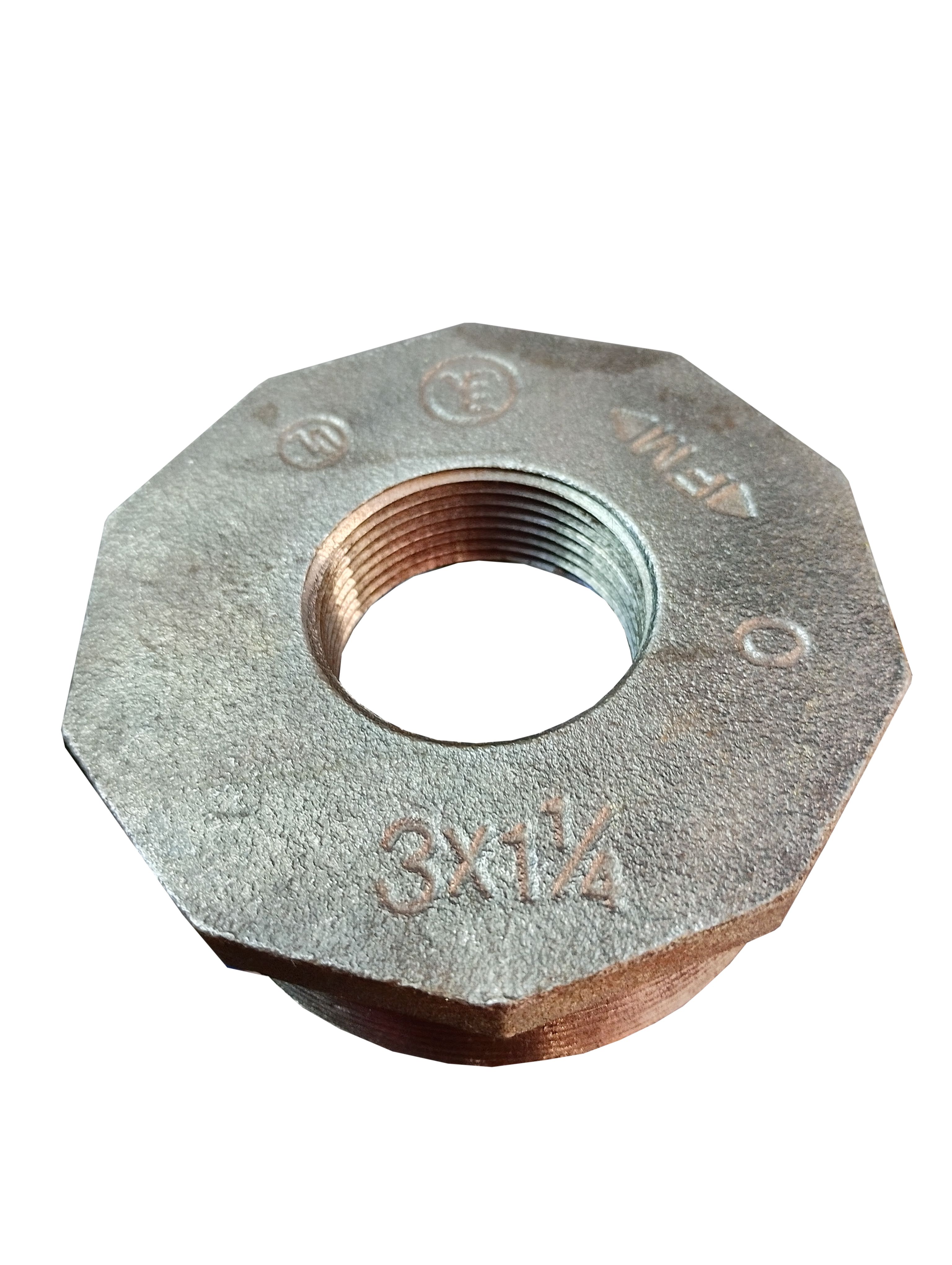 REDUCCION BUSHING ROSCADA DE 3" A 1 1/4"